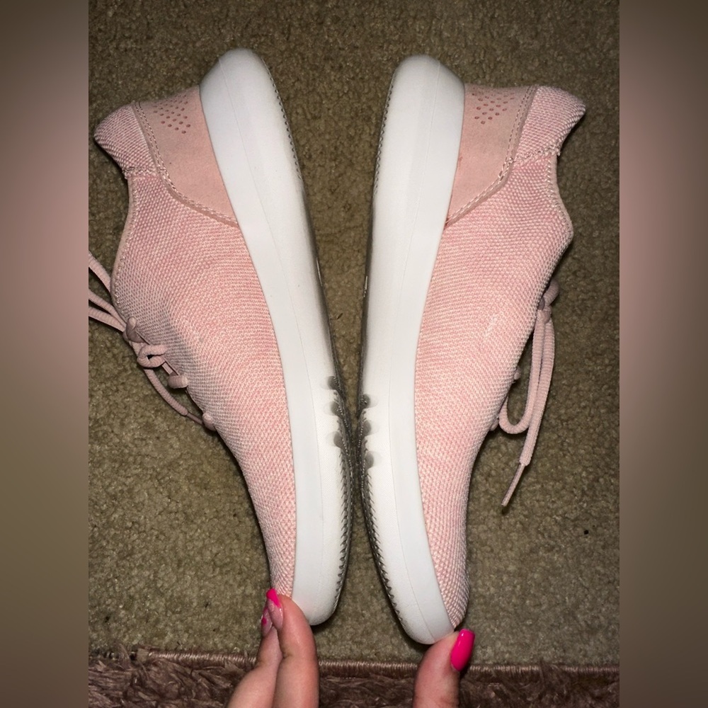 Women's Pink Sneakers - Picture 4 of 8